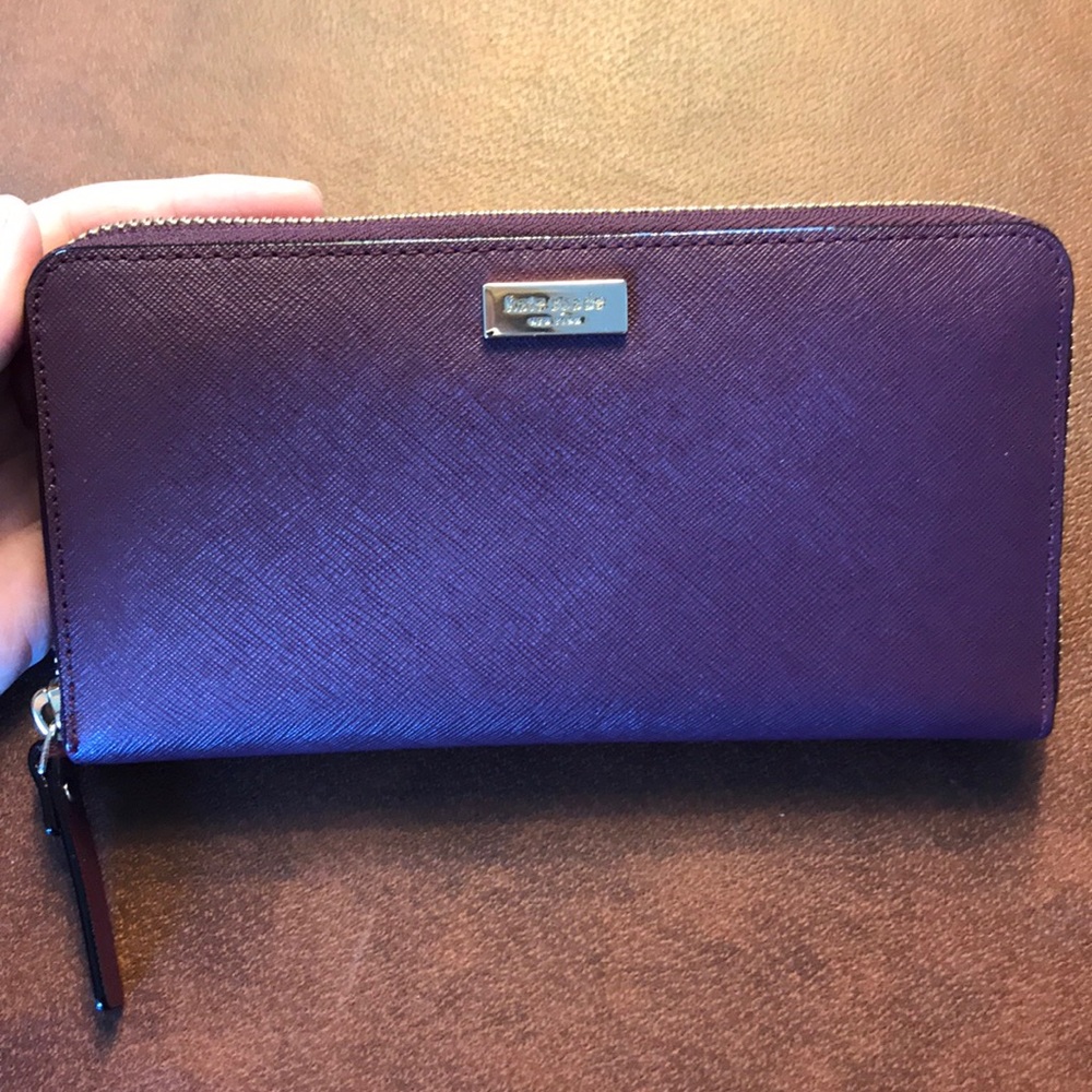 Kate Spade burgundy Wallet
